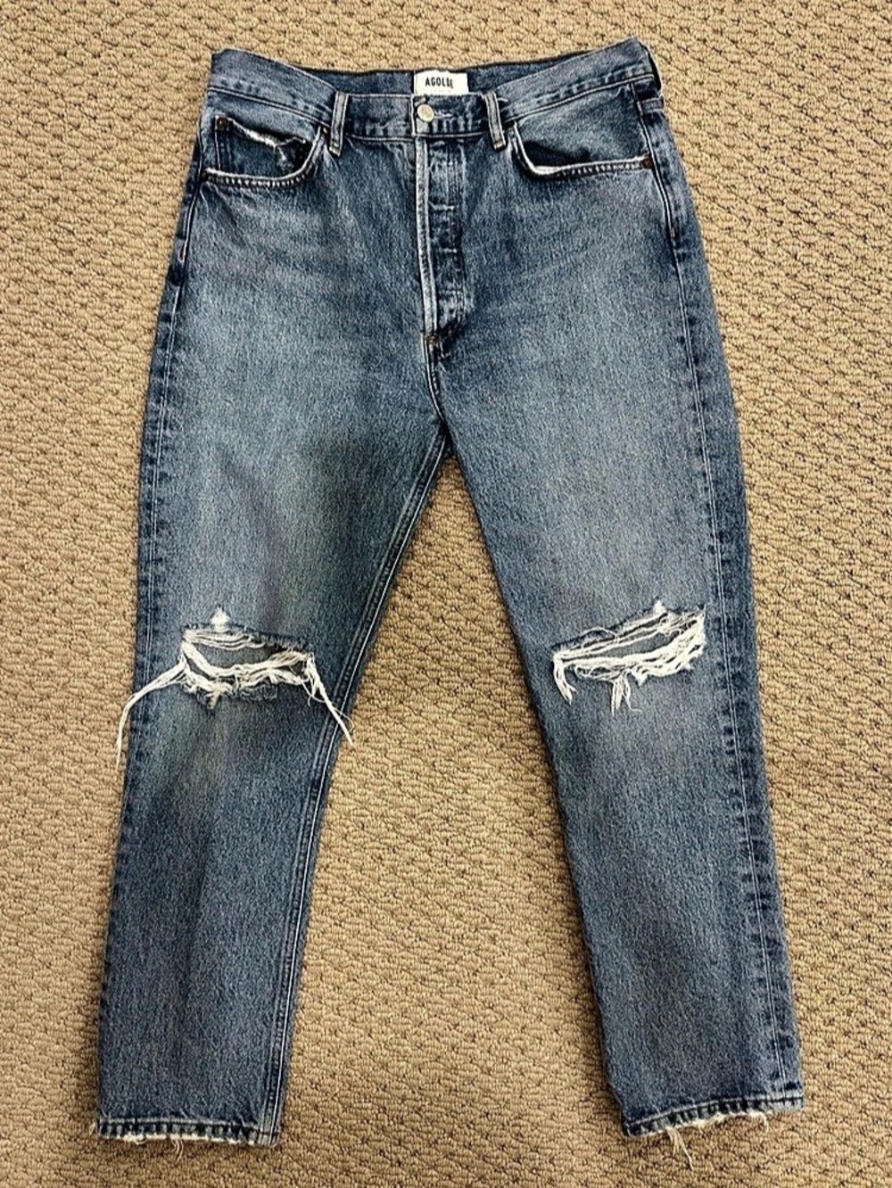 AGOLDE Riley Straight Leg Jeans